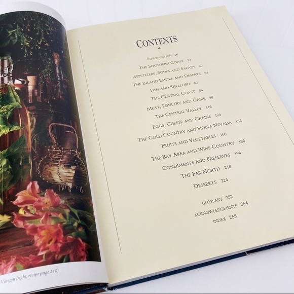 Vintage CALIFORNIA: The Beautiful Cookbook American Cuisine Coffee Table Book - Picture 8 of 13